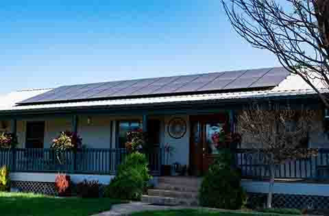 residential solar panel