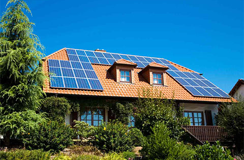 solar-powered home