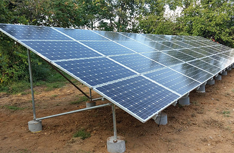 ground mount solar system