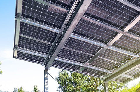 bifacial solar panel