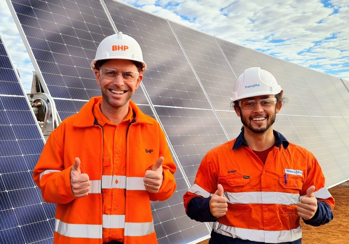BHP begins shift to solar to power WA mining operation
