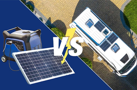 solar system VS solar generator