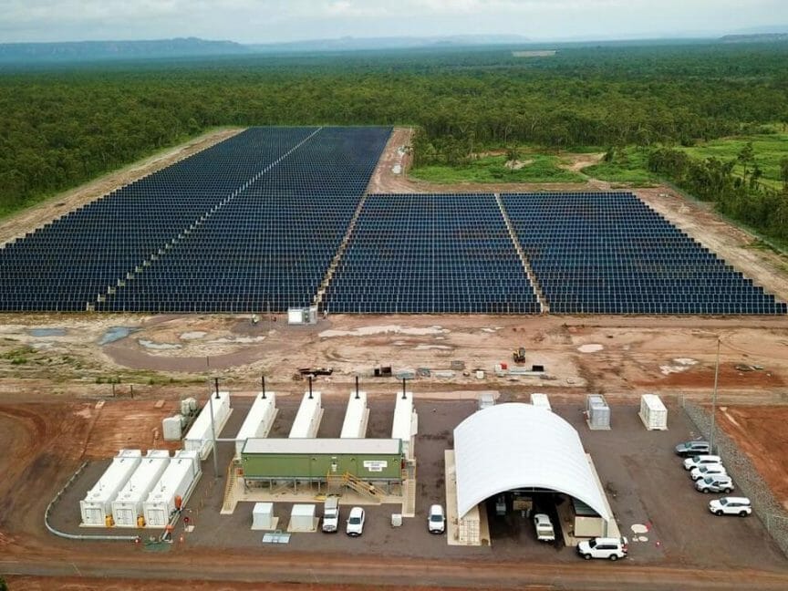 Milestone as solar PV provides 100% power for Territory town