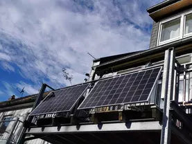 Complete solar systems for the balcony