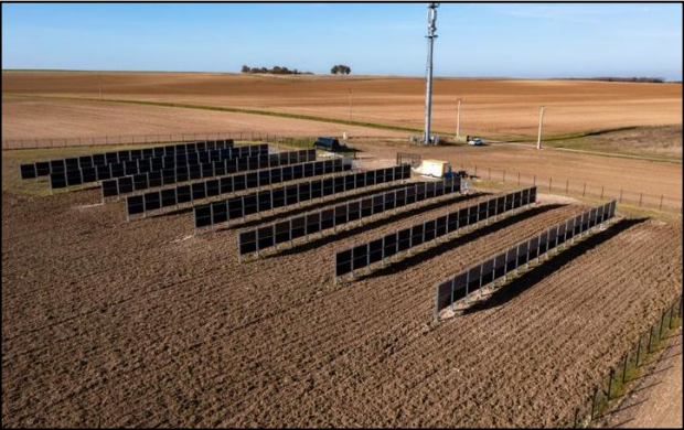 Premier été pour le démonstrateur agrivoltaïque francilien d’InVivo et TotalEnergies