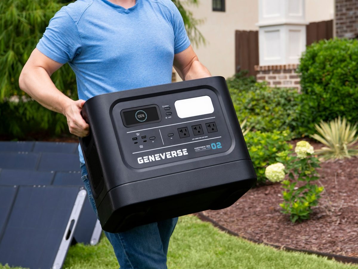 Three off-grid solar generators on display at CES