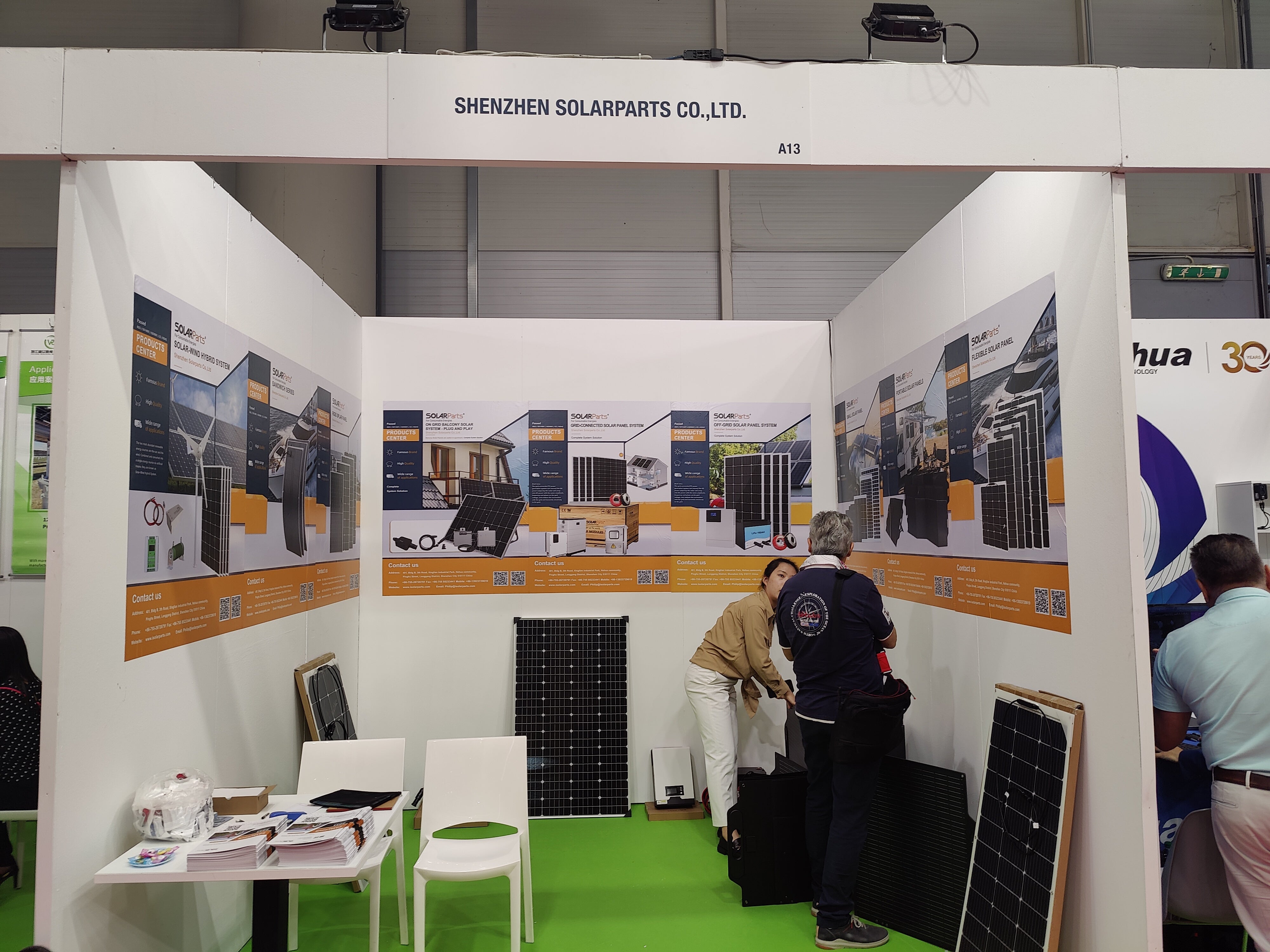 Exhibition Express | SOLARPARTS Attended ZeroEmission Mediterranean 2023 With High-efficiency Solar Module Products