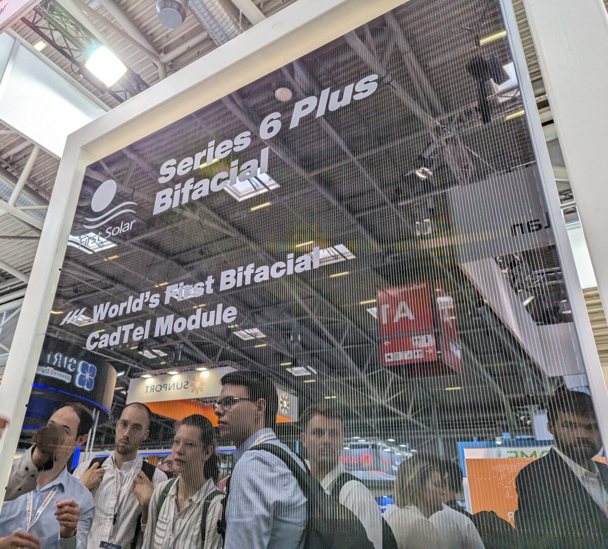 First Solar showcases pre-commercial bifacial thin-film PV modules