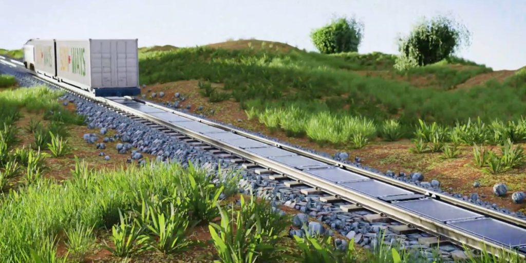 Sun-Ways: In der Schweiz entsteht erstes mechanisch abnehmbares Photovoltaik-Kraftwerk zwischen Bahnschienen