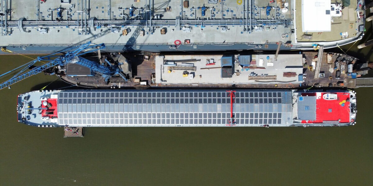 Photovoltaics for cargo ships