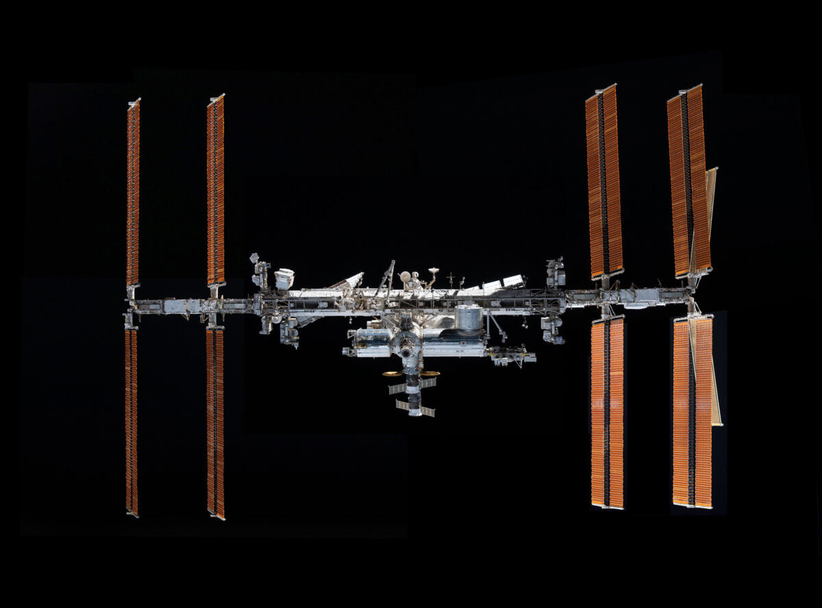 NASA and SpaceX launch two roll-out solar arrays to International Space Station