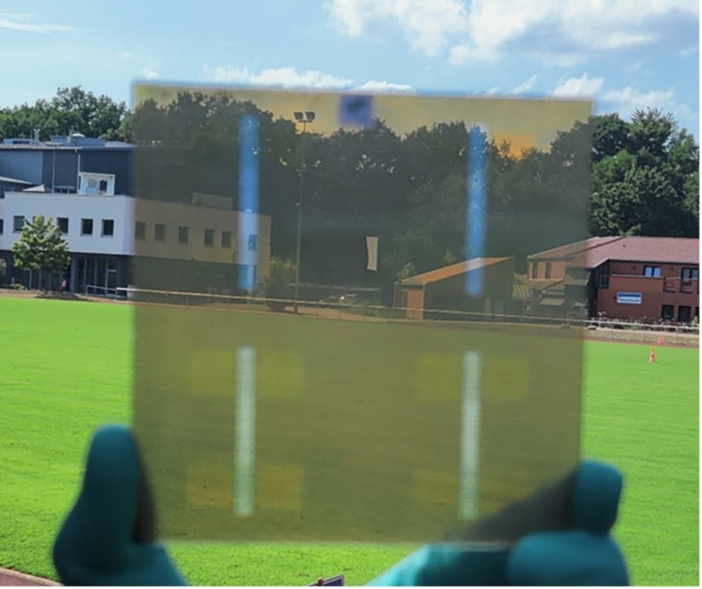 Célula solar semitransparente basada en pozos cuánticos de silicio-germanio