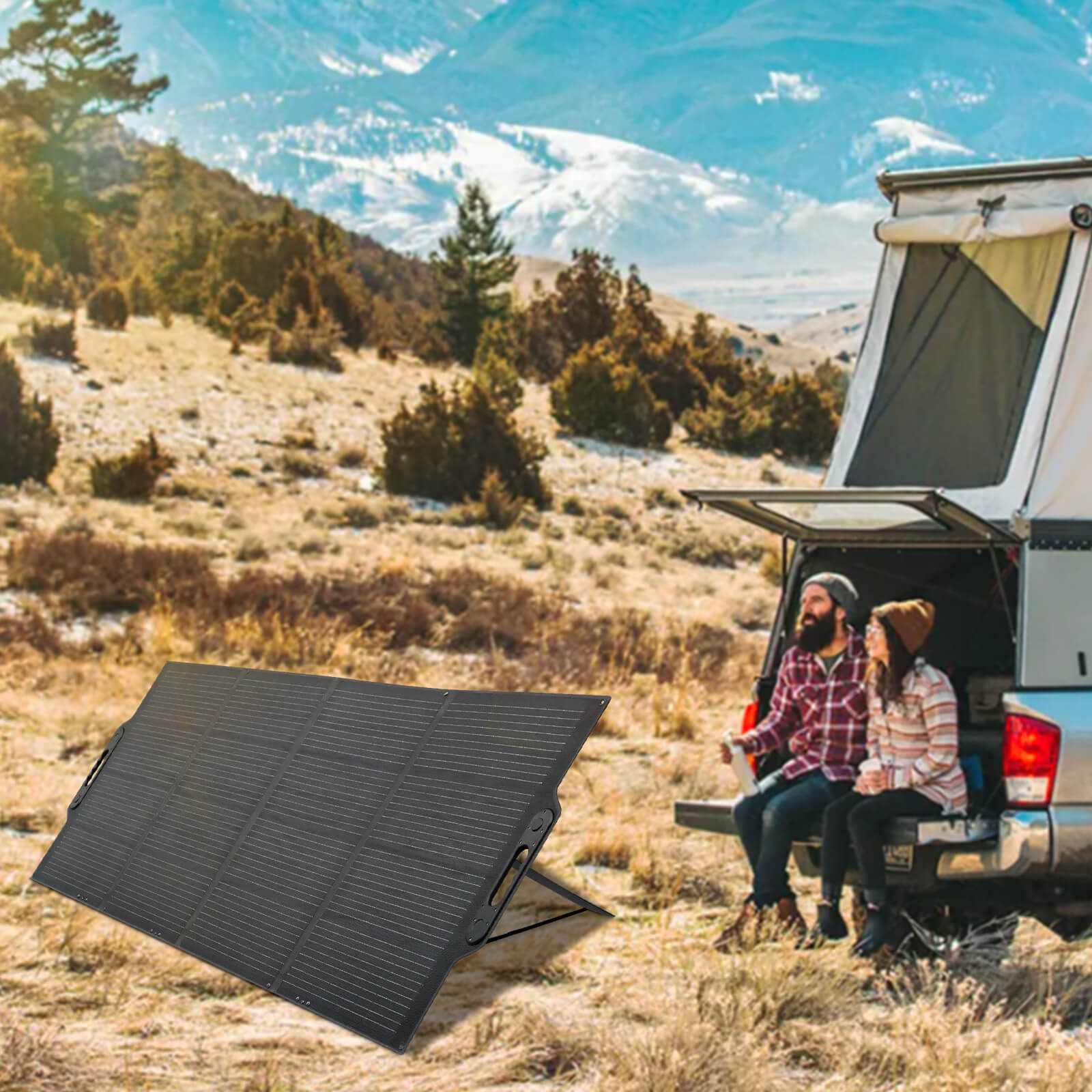 Solarparts@ Mono integrated foldable solar charger  35.2V/315W