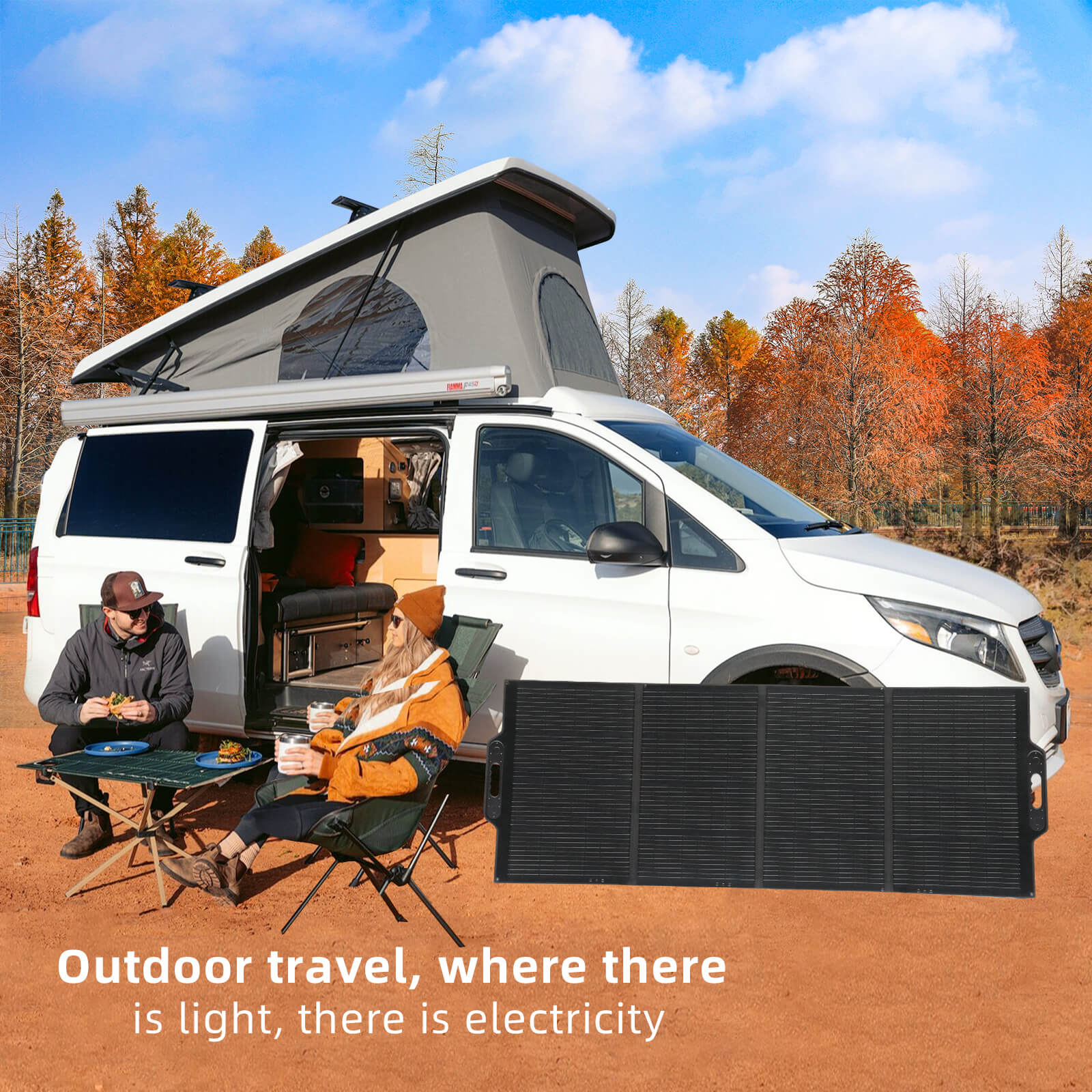 Solarparts@ Mono integrated foldable solar charger 35.2V/315W
