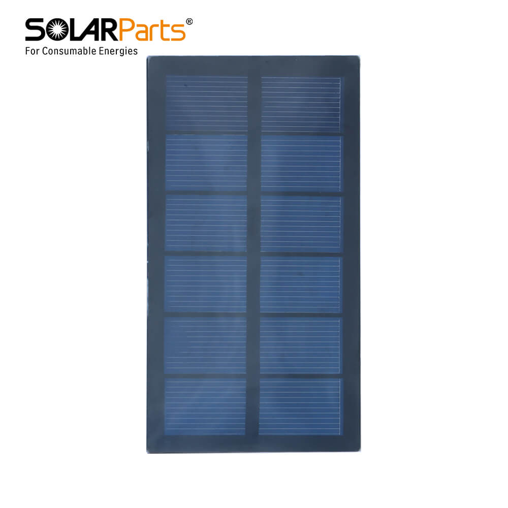 3V 250mA PET Solar Panel 62*120*3mmm For solar DIY kits