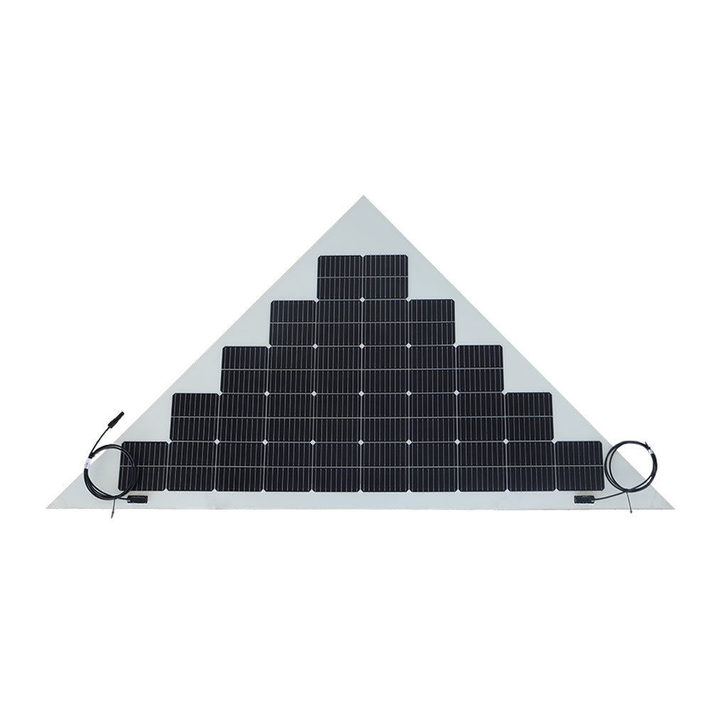 Flexible triangle solar panel 34.1V/170W