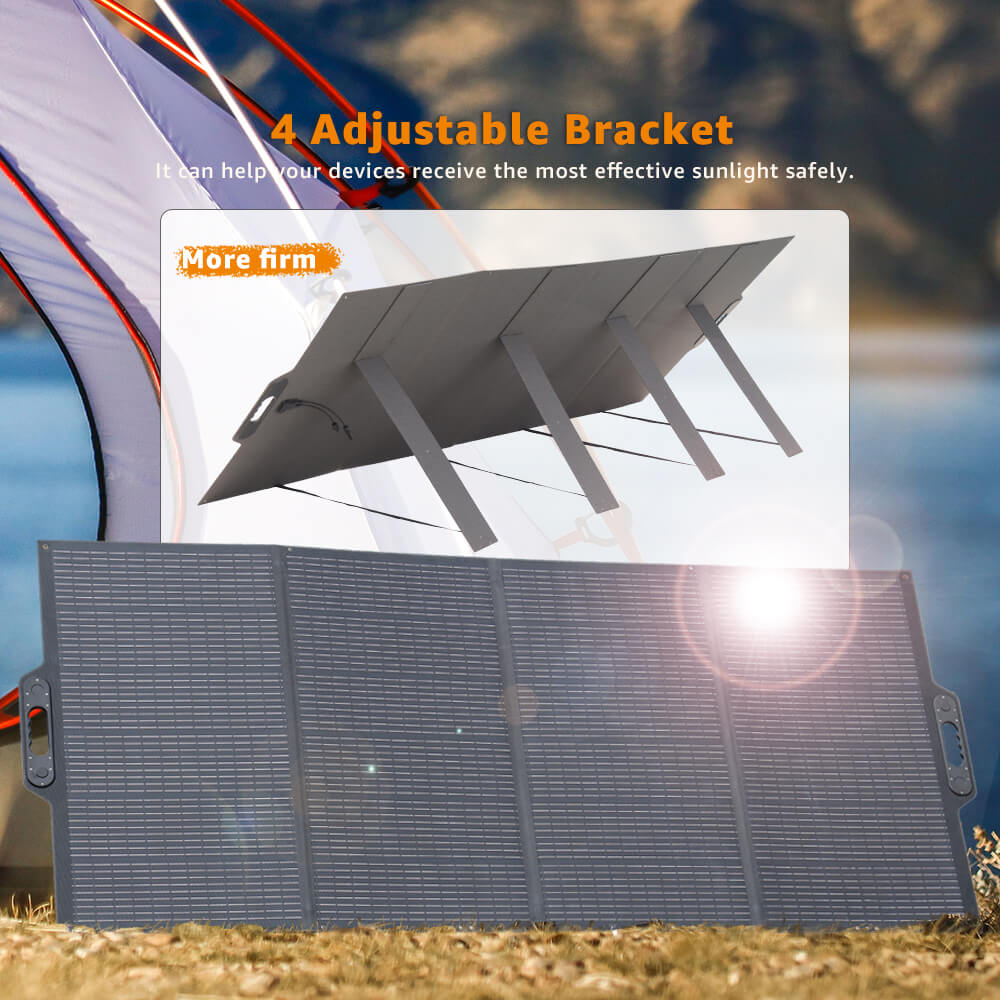 Solarparts@ Mono integrated foldable solar charger 39.6V/400W