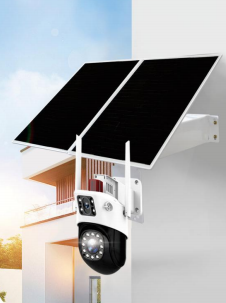 40W /13.5V Solar-powered security camera