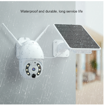 3W /6V Solar-powered security camera