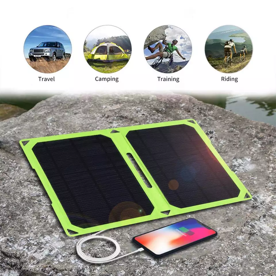 Mono integrated solar charger 7v 14w 411*300MM