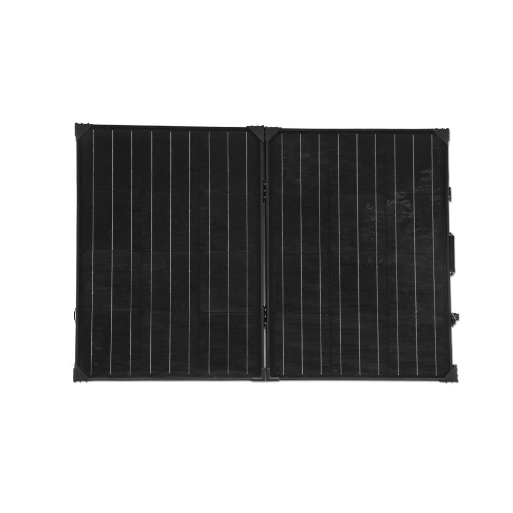 Mono foldable 2*50W solar charger  100w 18v 680*510*25mm