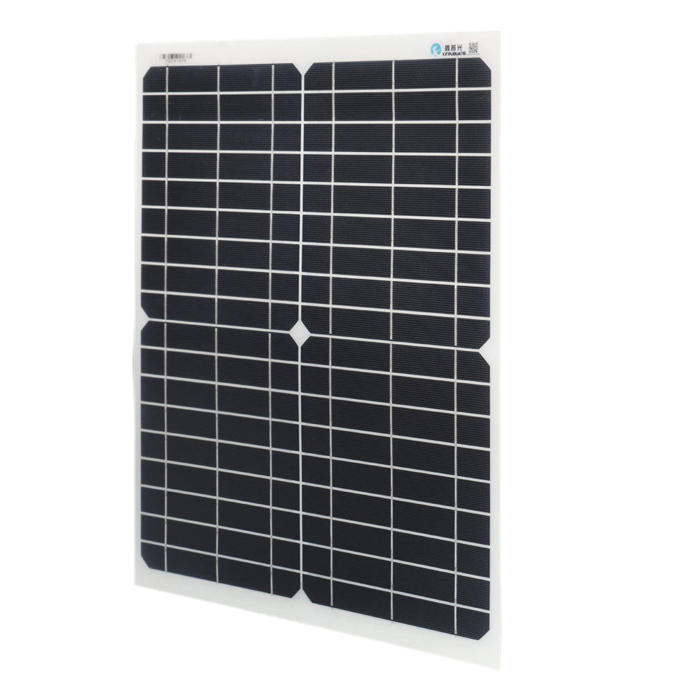 20W monocrystalline flexible solar panel