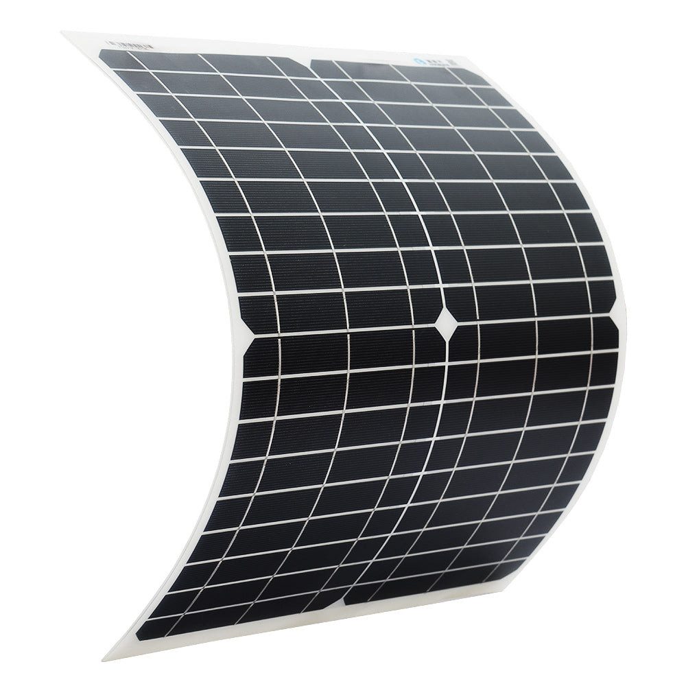 20W monocrystalline flexible solar panel