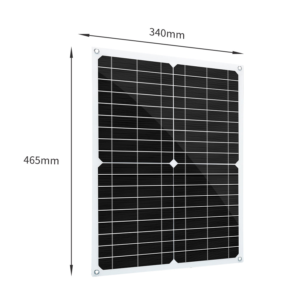 Xinpuguang@_Mono flexible solar panel 18V 25W 340x465mm