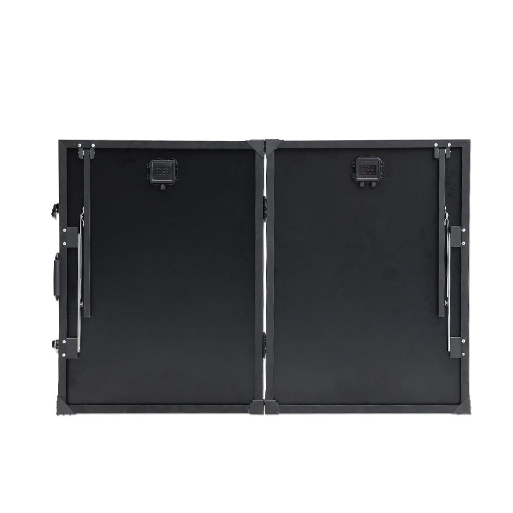 Mono foldable 2*50W solar charger 100w 18v 680*510*25mm