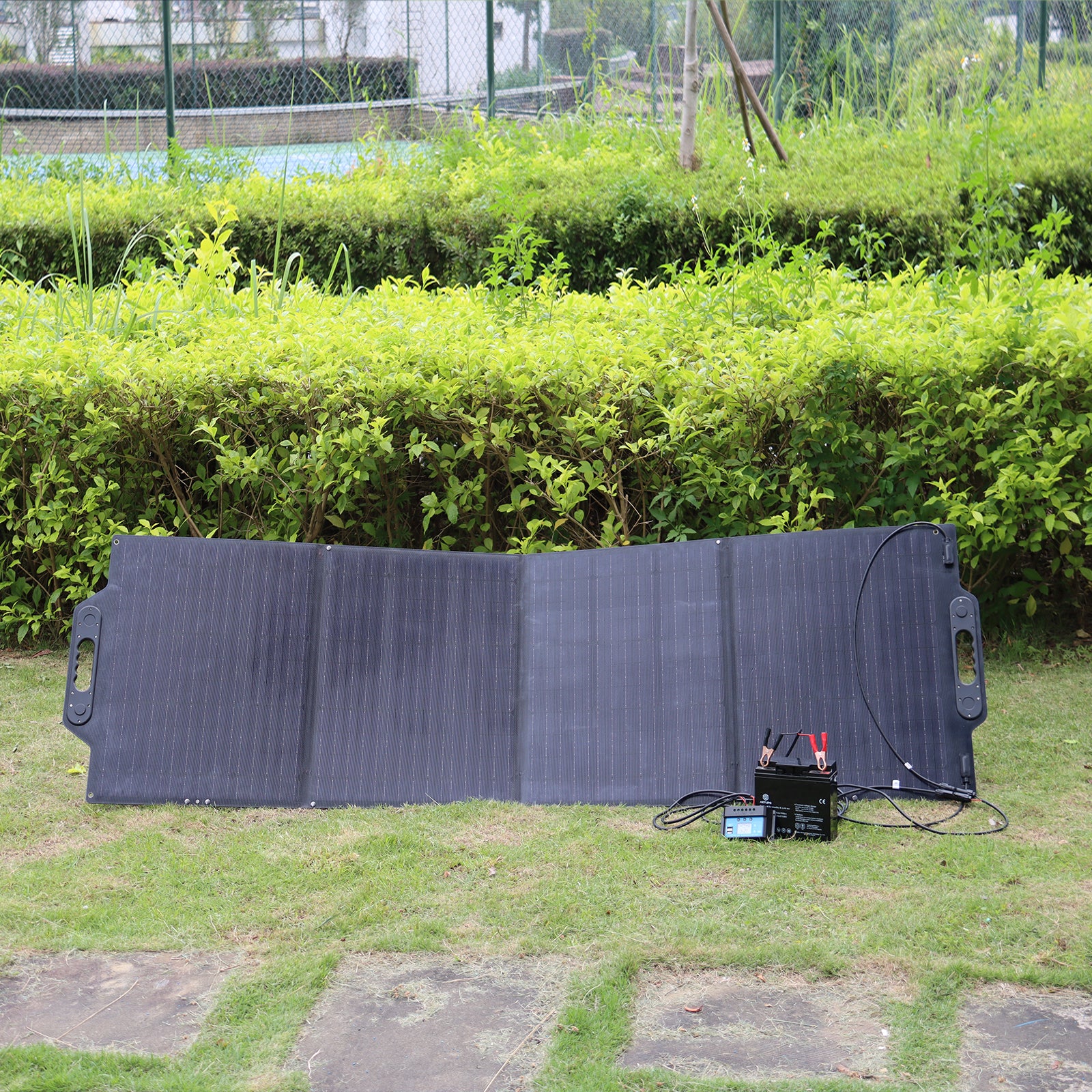 Solarparts@ Mono integrated foldable solar charger 19.8V/200W 665*614*40mm