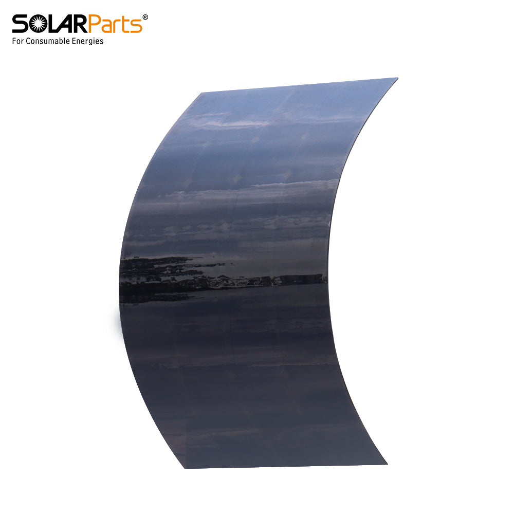 Solarparts@ 120W 19.8V Semi-Flexible Solar Panel 1148×520×3mm