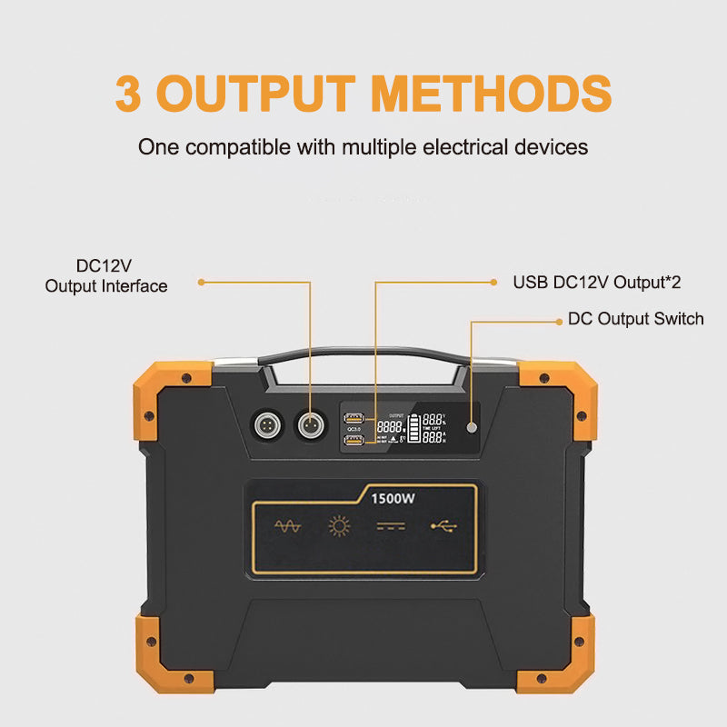 Large-capacity portable 220V mobile power supply