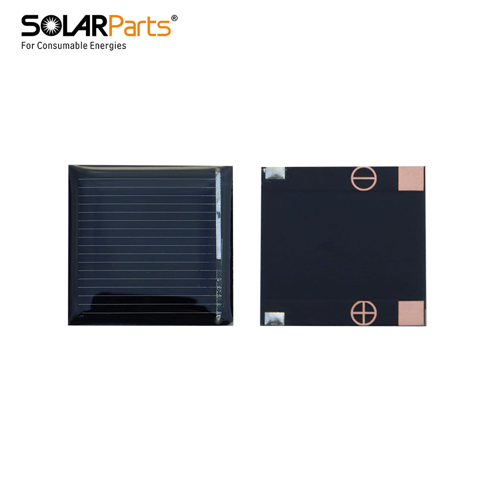 Keruft_Mono Epoxy Resin Solar Panel 0.5V 250MA 28x28x3mm