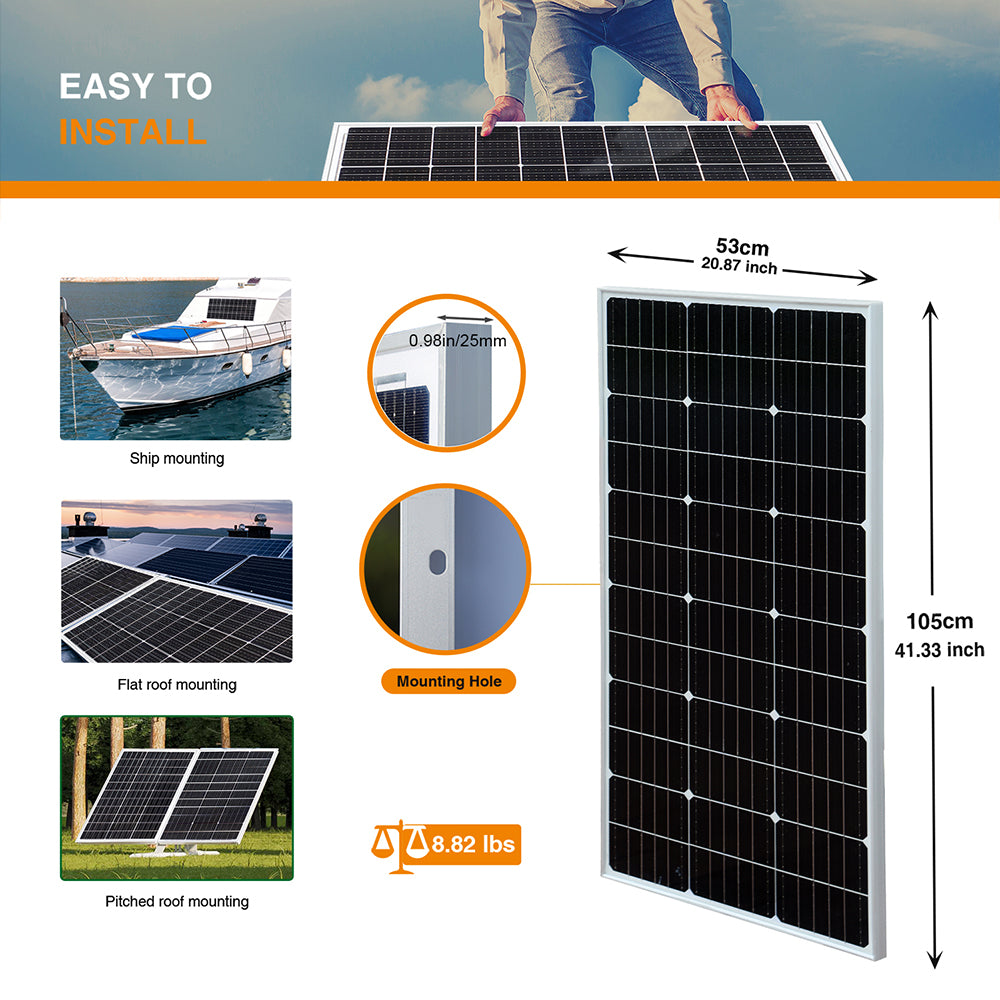 Solarparts mono glass solar panel 34.2V/360W,1540*1134*35mm