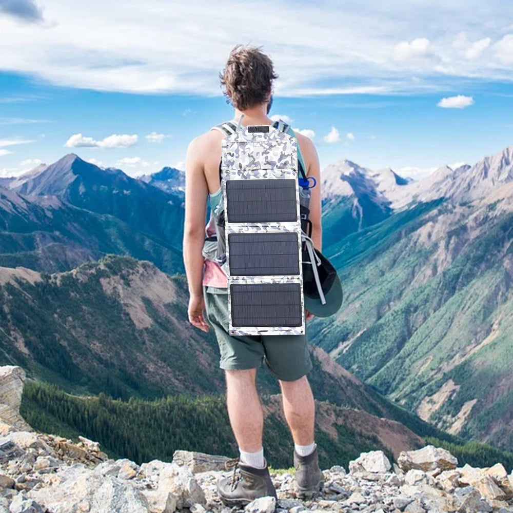 Mono foldable solar charger 7v 21w 290*210*25mm