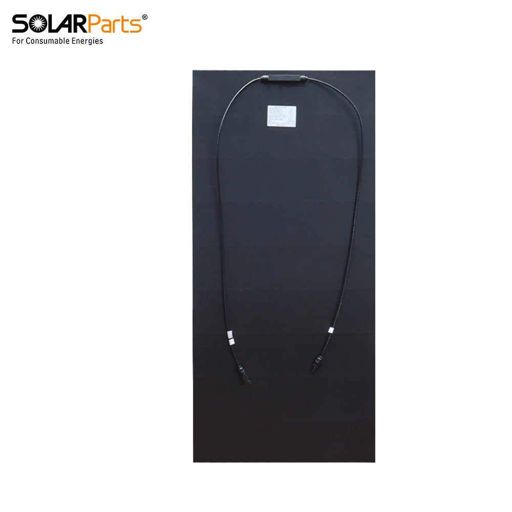 Solarparts@ 120W 19.8V Semi-Flexible Solar Panel 1148×520×3mm