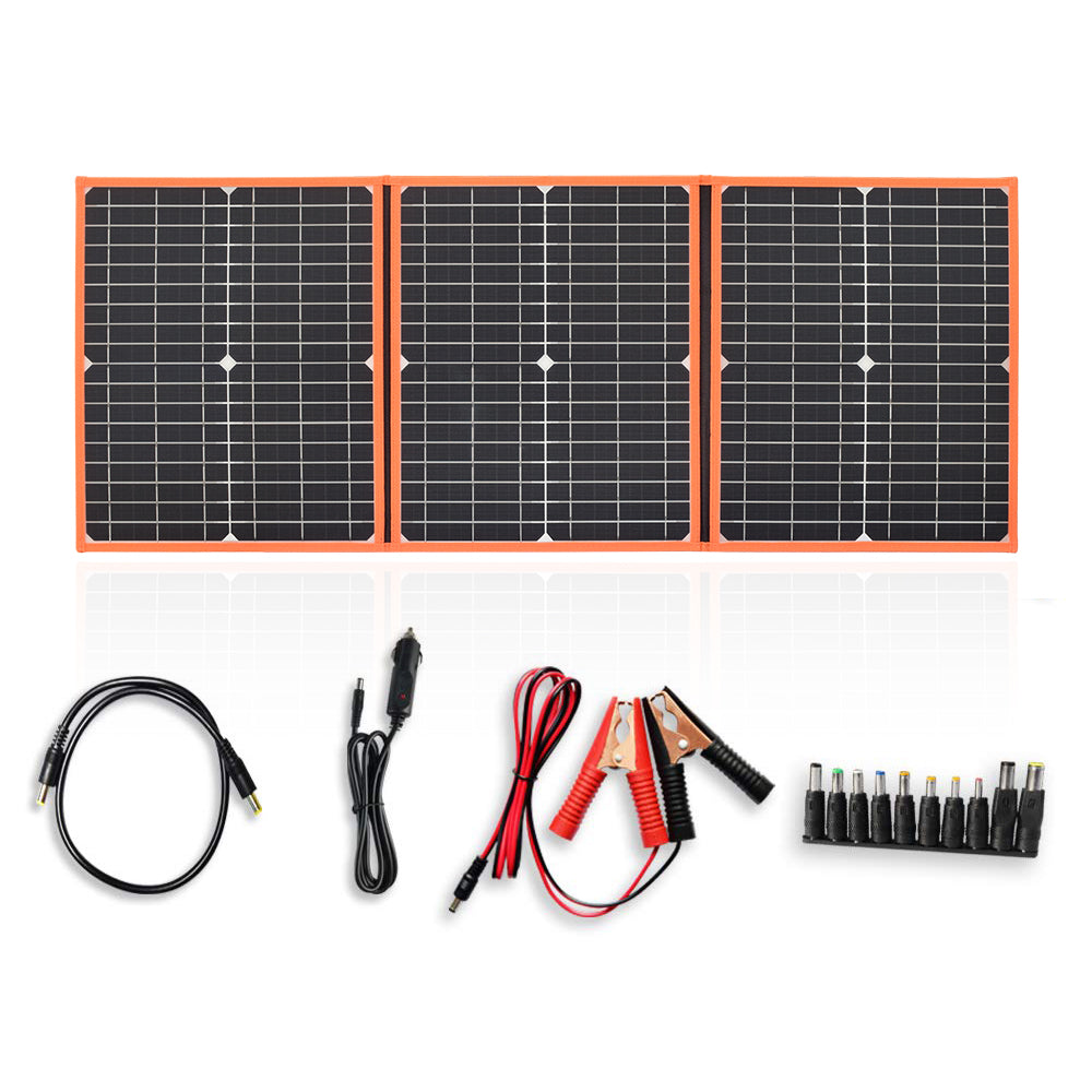 Solarparts mono portable solar charger 18V/60W 340*410*20mm with USB Socket