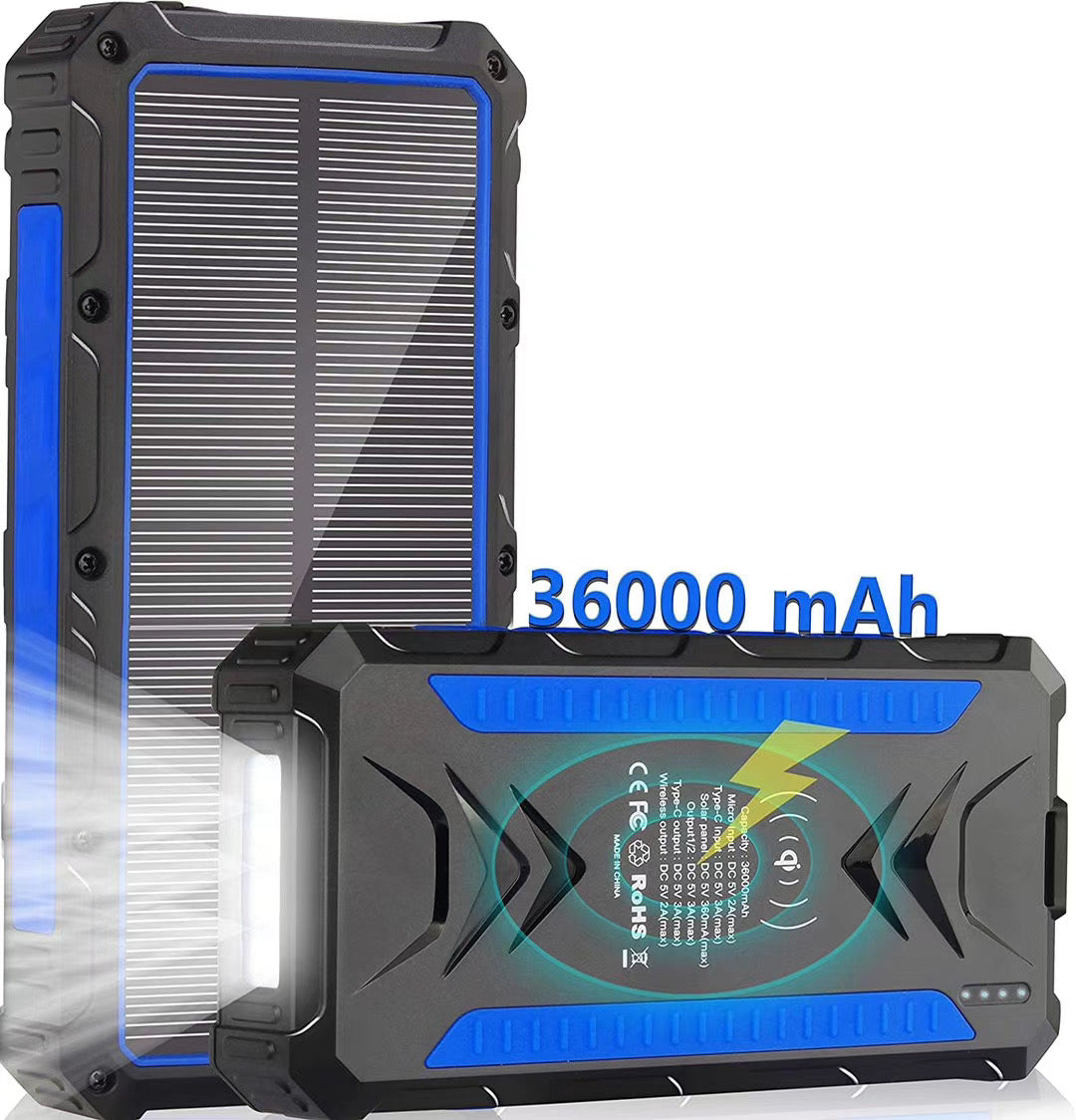 Solarparts@Power Bank 36000mAh