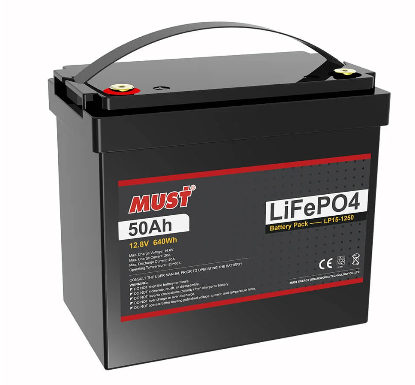 Solarparts@LiFe PO4 lithium battery 12.8V 50Ah