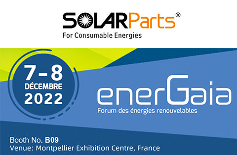 In the Upcoming December, Meeting SOLARPARTS at EnerGaïa