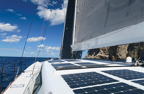yacht solar panel