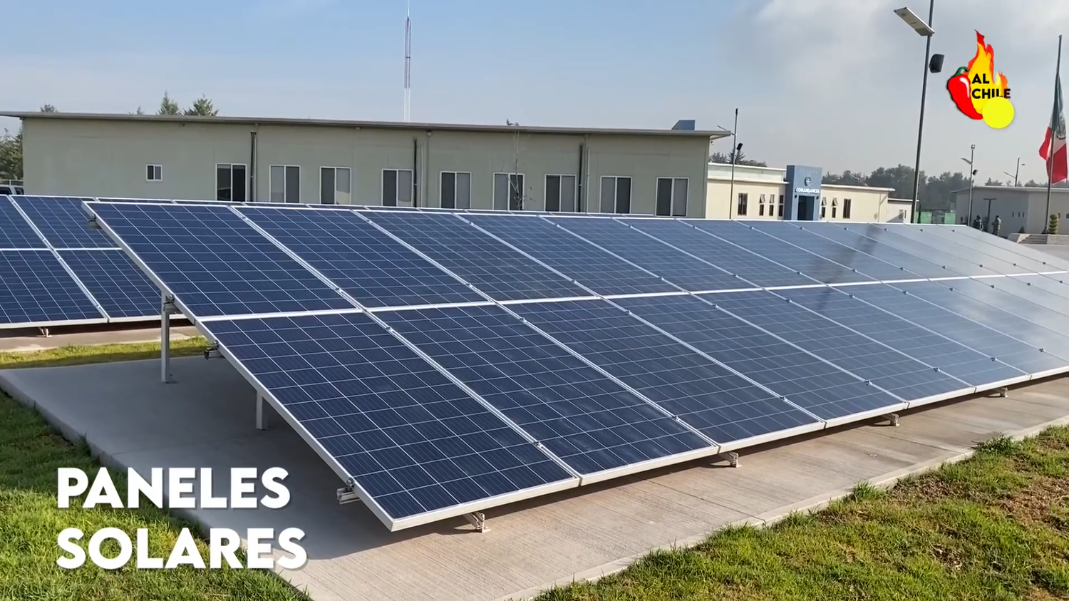 La fotovoltaica en la inauguración del AIFA