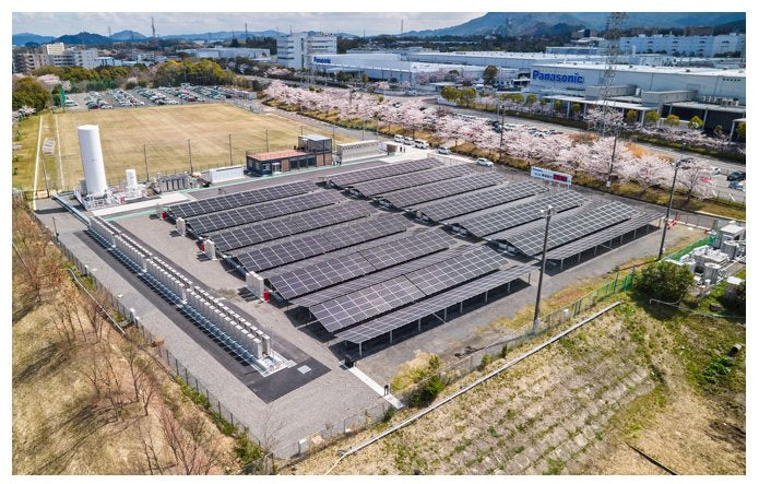 Panasonic combines fuel cells, batteries, PV to power factory in Japan
