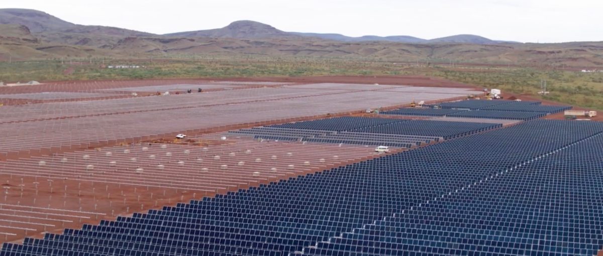 Rio Tinto’s flashy new mine powered by 34 MW of solar