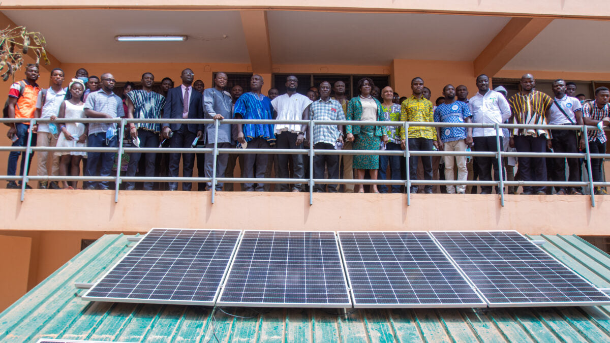 Au Ghana, l’université de Takoradi se dote d’un centre de formation dédié au solaire