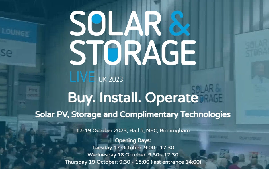 Exhibition Updates | SOLARPARTS Invites You To Meet Up at Solar Storage Live 2023