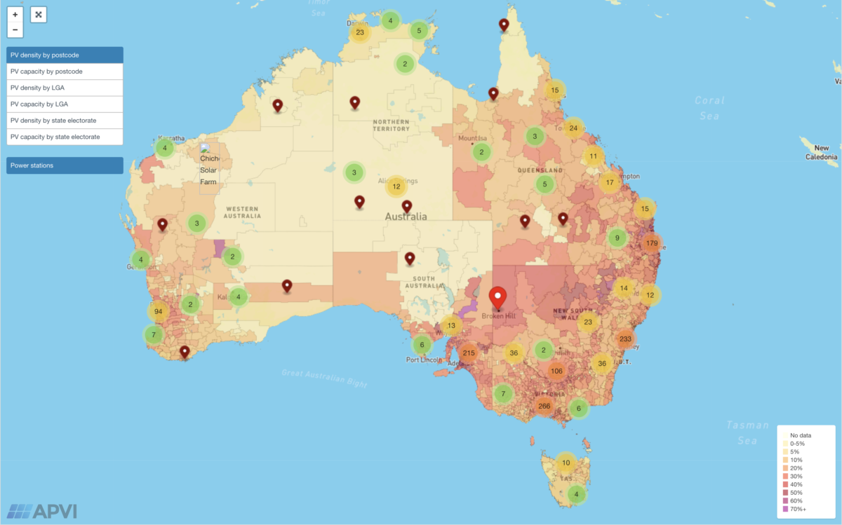 Australia passes 25GW of installed pv capacity, leading world with almost 1kW per person