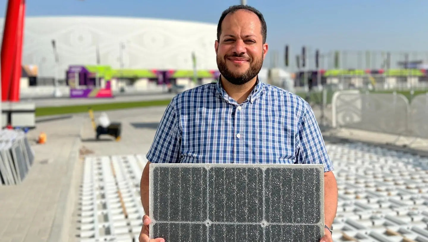SunPave Installs State-Of-The-Art Solar Panels At Al Thumama Stadium, Qatar