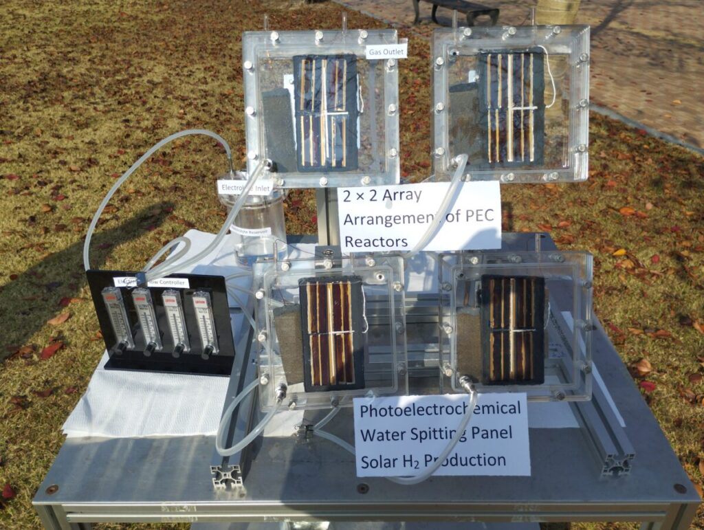Sistema fotovoltaico de separación de agua con una eficiencia de conversión de energía solar en hidrógeno del 9,8%