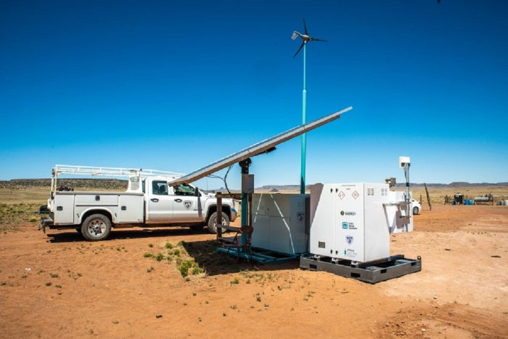Alkaline batteries power off-grid home in Navajo Nation